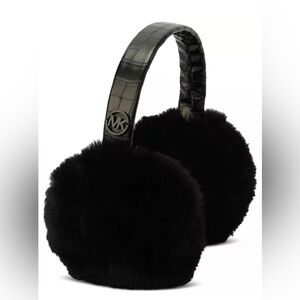 NWT. Brand new Micheal Kors black earmuffs.